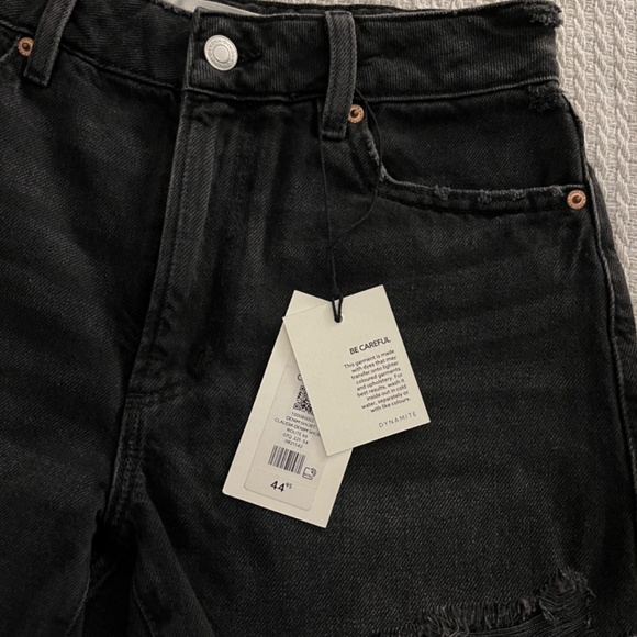 Dynamite Claudia Mom Jean Shorts Size 25 (0) - Picture 4 of 5